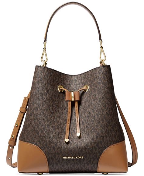 michael kors mercer gallery medium bucket shoulder bag|michael kors mercer gallery medium.